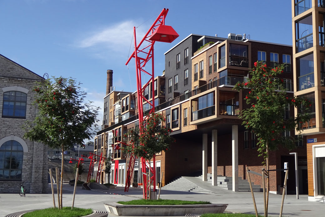 Hafenviertel Noblessner in Tallinn