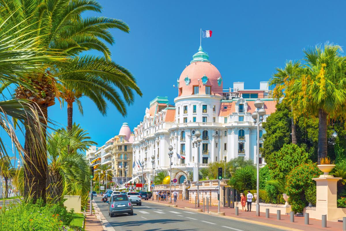 Promenade des Anglais in Nizza