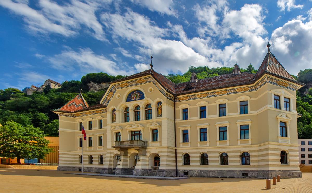 Vaduz in Lichtenstein