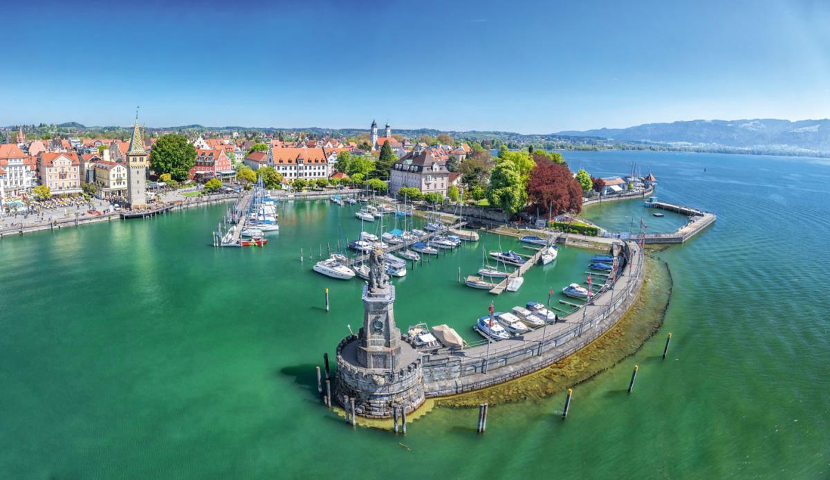 Lindau, Hafen, Bodensee