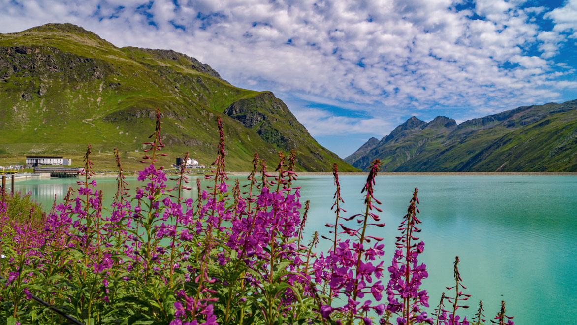 Bielerhöhe mit dem Silvrettasee
