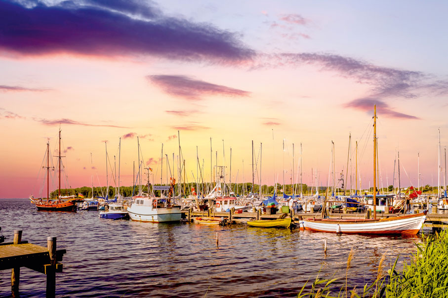 Am kleinen Hafen von Rerik