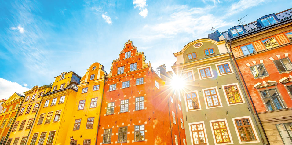 Die Altstadt Gamla Stan in Stockholm