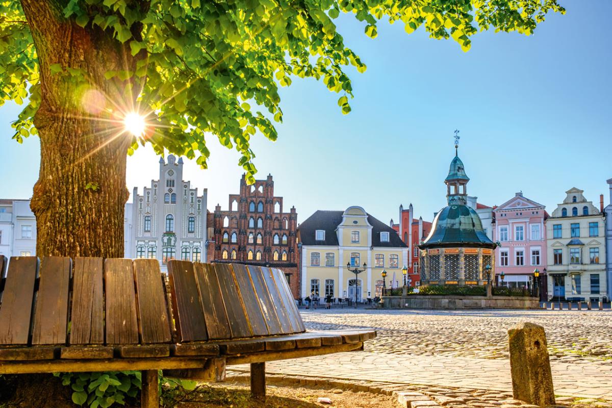 In der Altstadt von Wismar